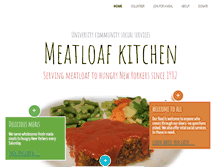 Tablet Screenshot of meatloafkitchen.org